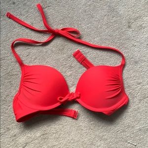 Red bikini top